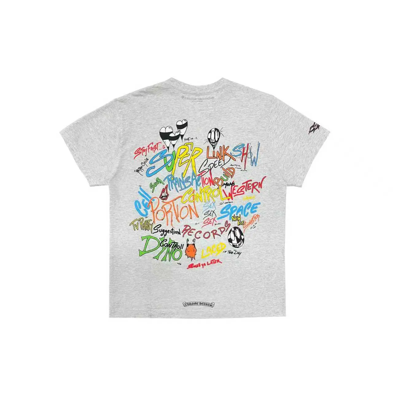 Chrome Hearts Matty Boy Short-Sleeve T-Shirt Ash Grey