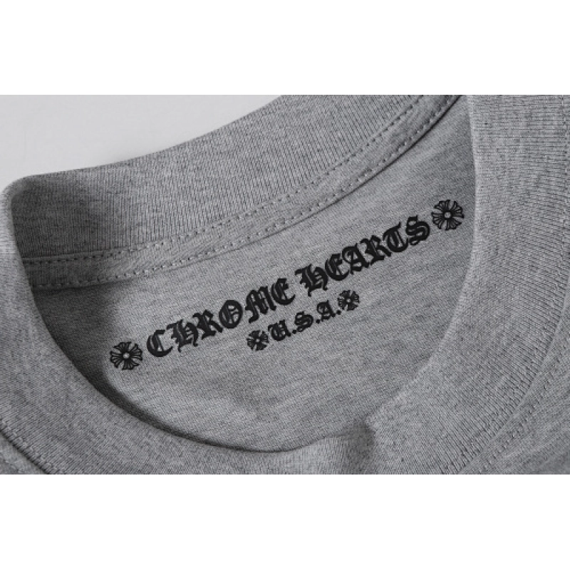 Chrome Hearts Matty Boy Short-Sleeve T-Shirt Ash Grey