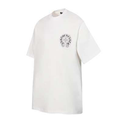 Chrome Hearts Logo Tee Black and White 2264 02