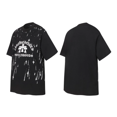 Chrome Hearts Logo Tee Black and White 2269 02