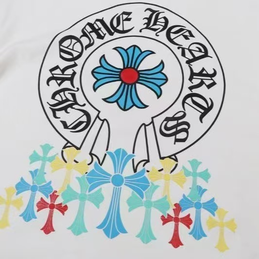 Chrome Hearts Cross Hoodie White