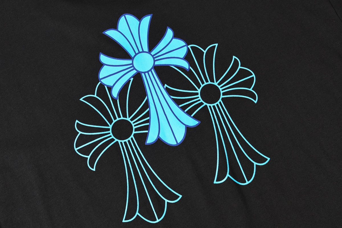 Chrome Hearts Triple Cross Logo T-Shirt