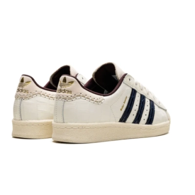 adidas Superstar Wales Bonner White Brown Croc 02