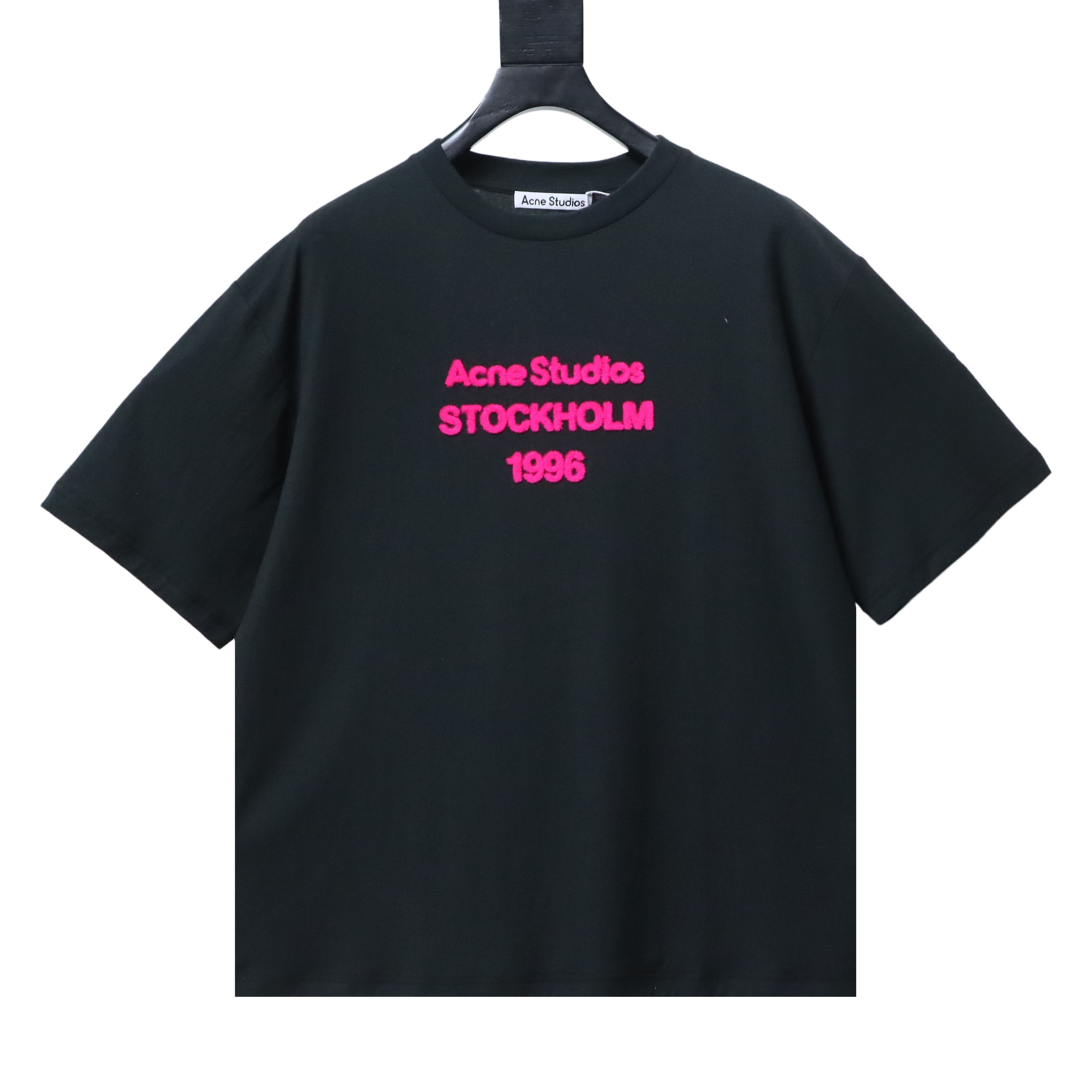 AC Cotton Logo T-shirt Black White