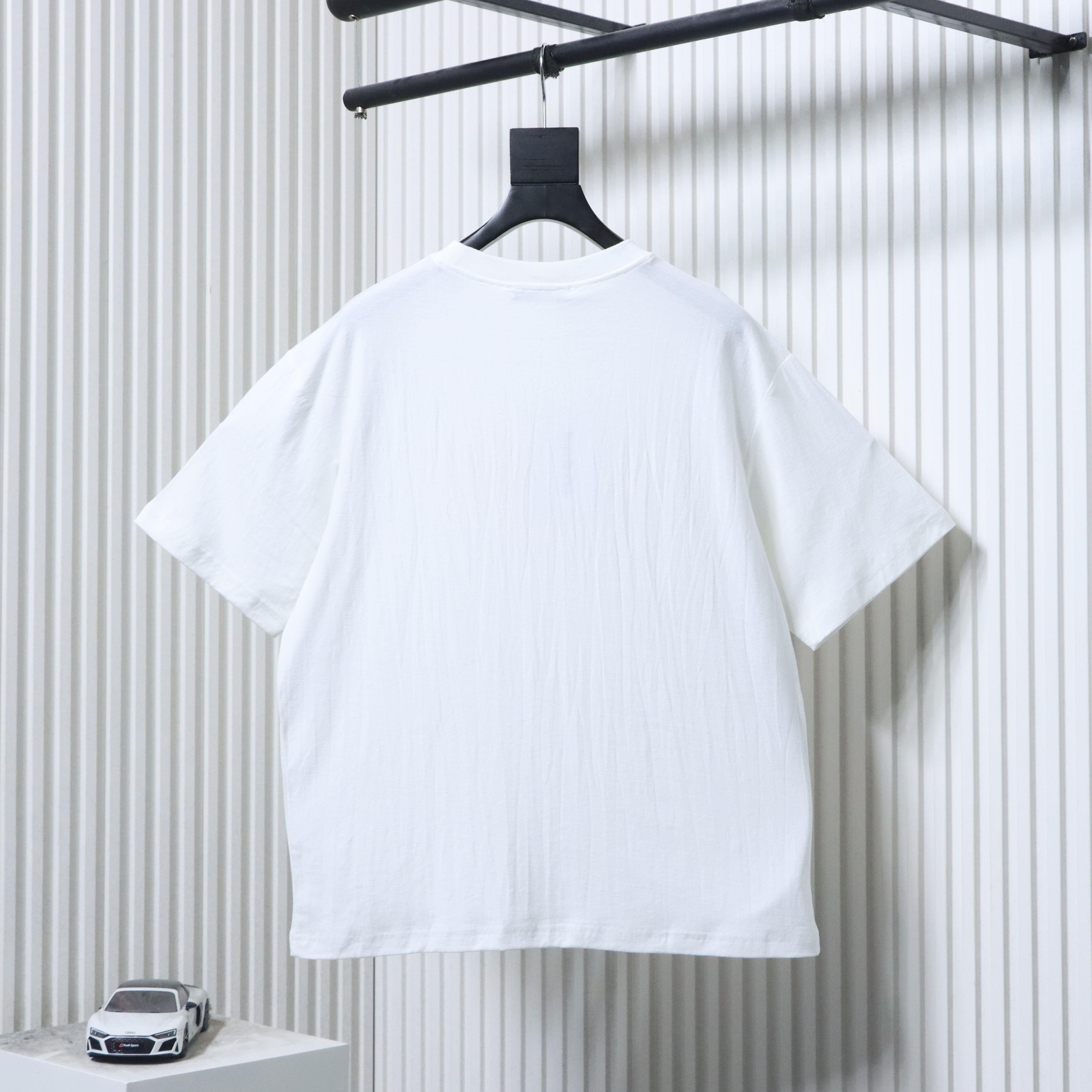 AC Cotton Logo T-shirt Black White