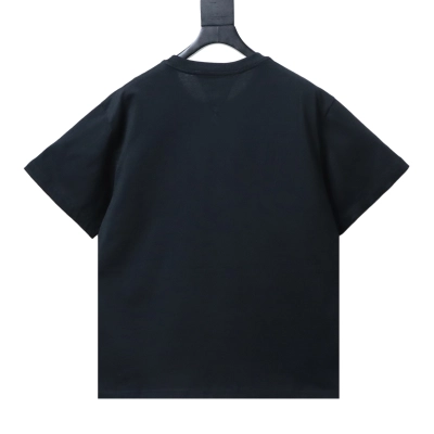 Bottega Veneta Printed Cotton Jersey T-shirt Black 02