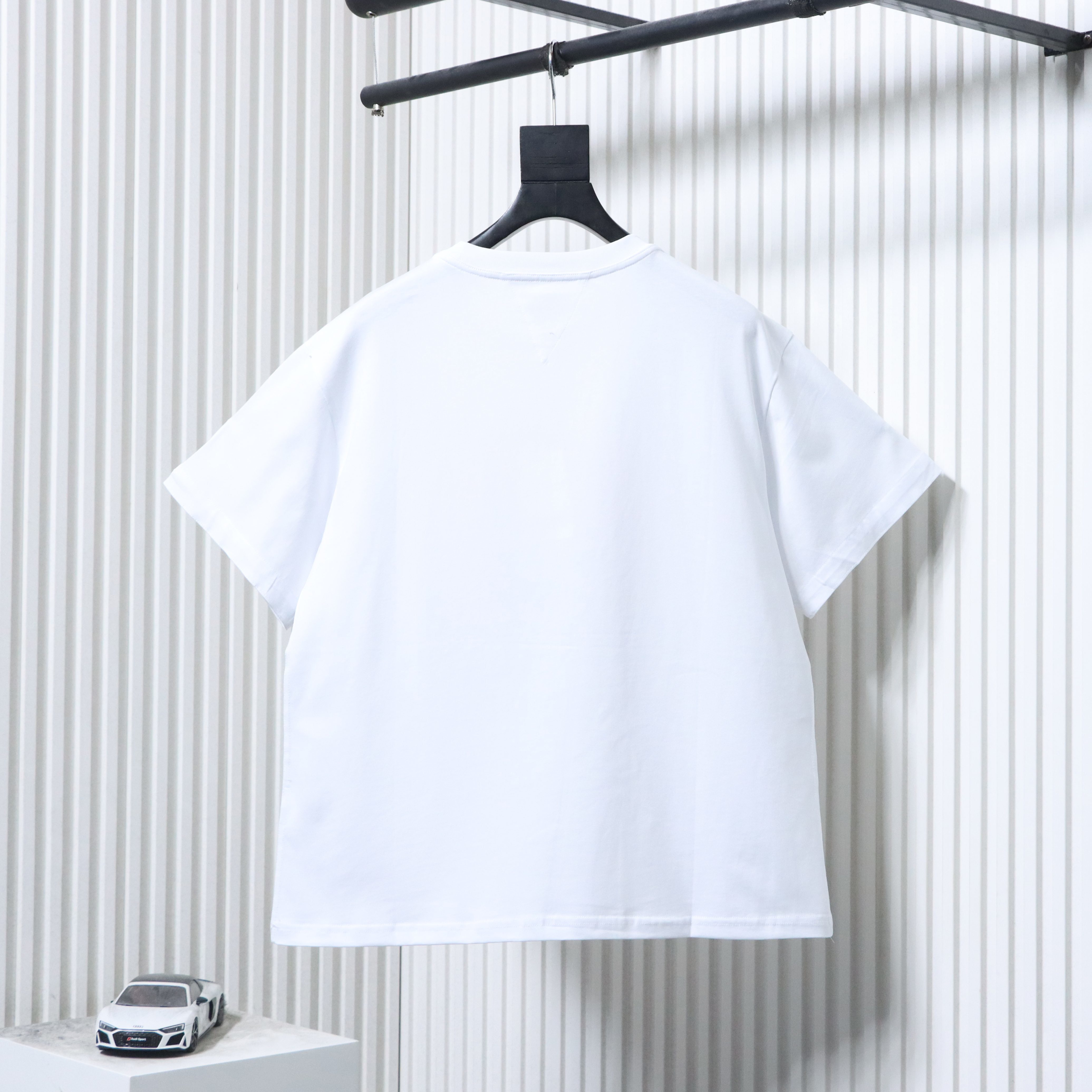 Bottega Veneta Printed Cotton Jersey T-shirt White 