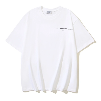 Off-White Colored Arrows T-shirt Black White 02