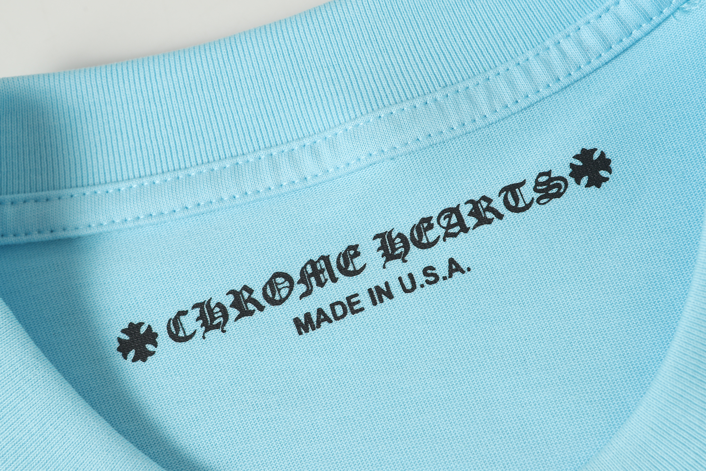 Chrome Hearts Matty Boy Brain New Tee Baby Blue 