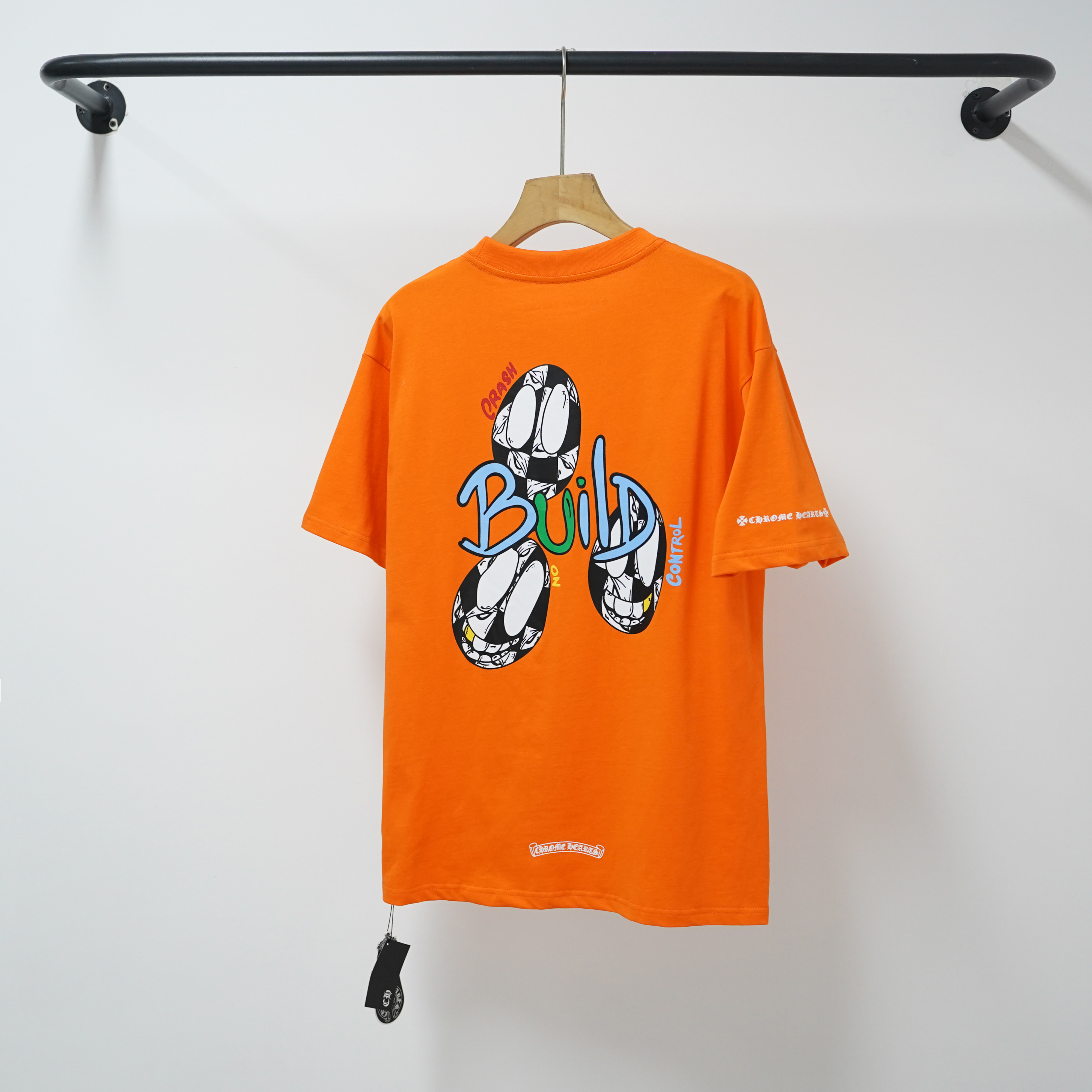 Chrome Hearts Matty Boy Brain New Tee Orange