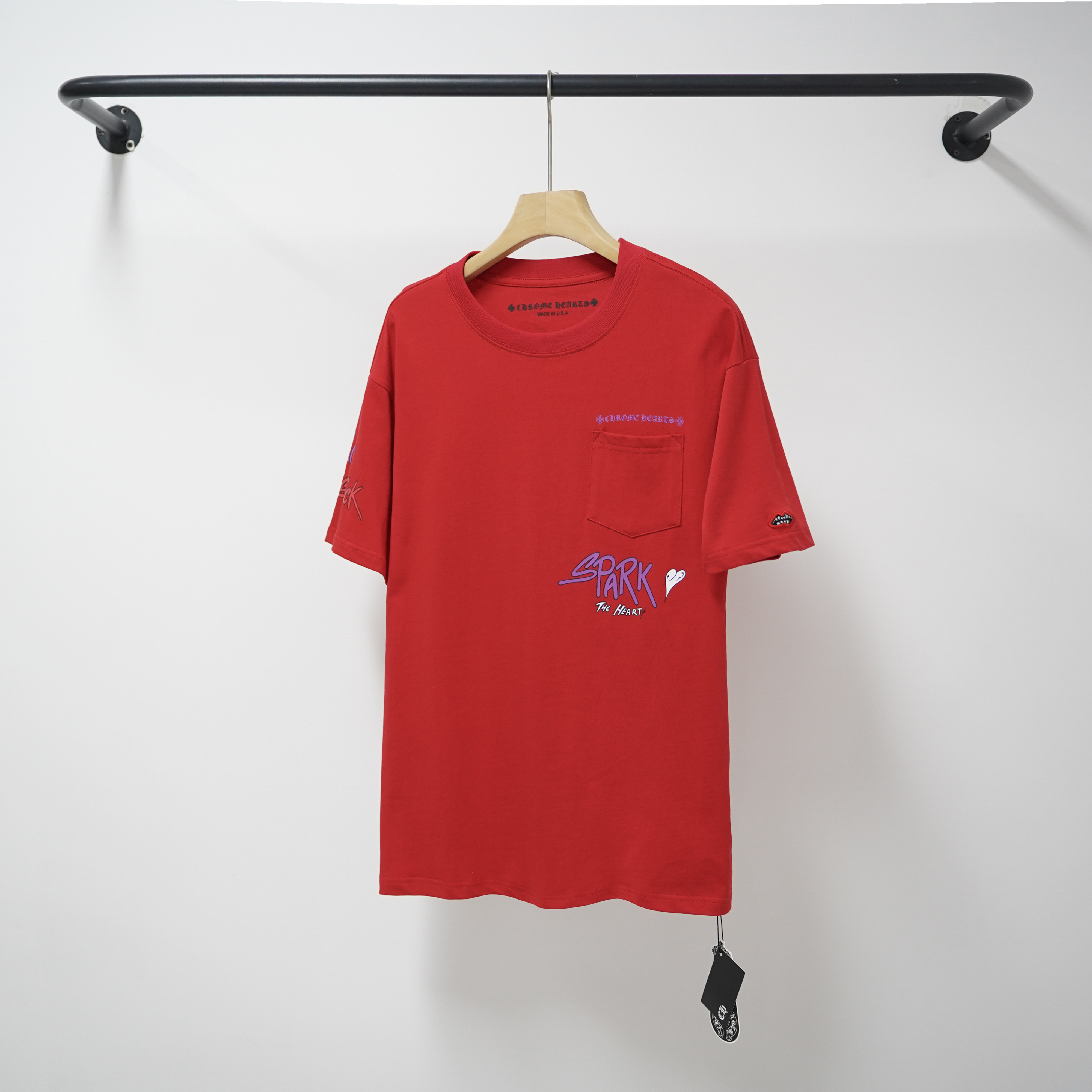 Chrome Hearts Matty Boy Brain New Tee Red