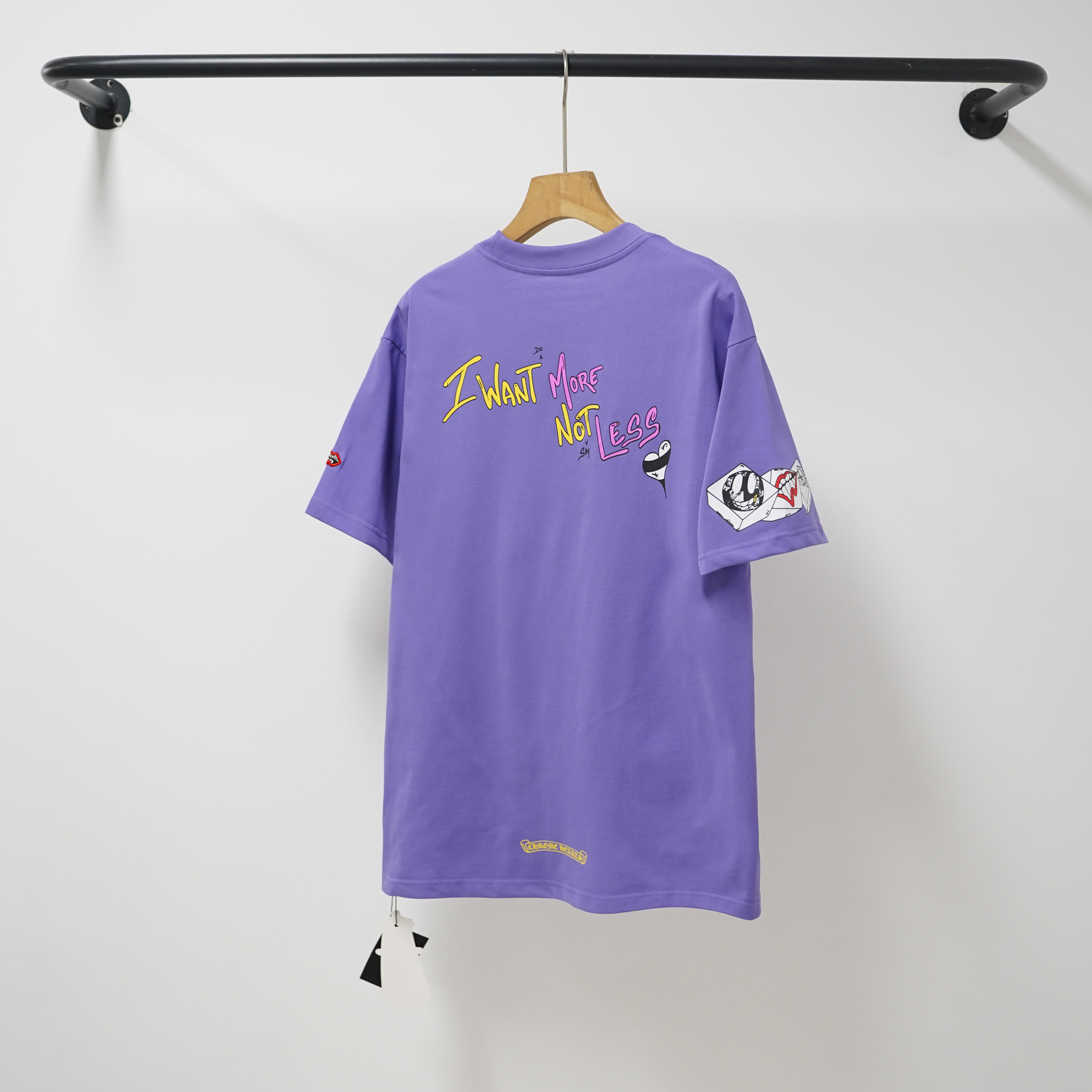 Chrome Hearts Matty Boy Brain New Tee Purple