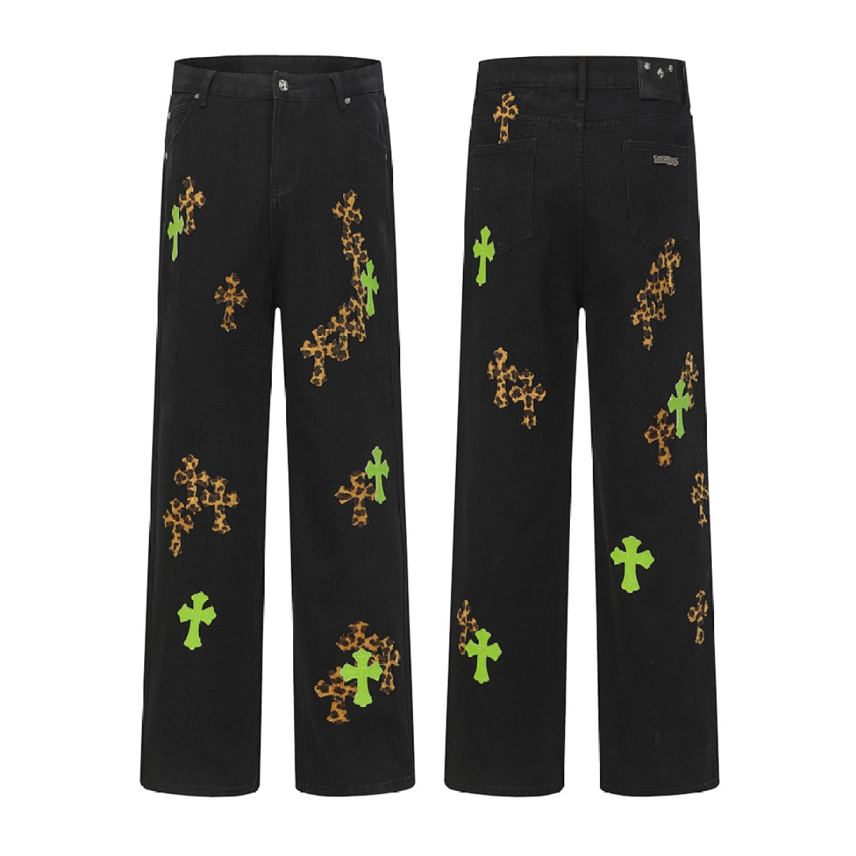 Chrome Hearts Jeans Black N2815