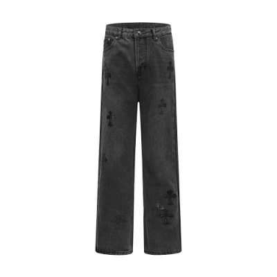 Chrome Hearts Jeans Wash Black 01