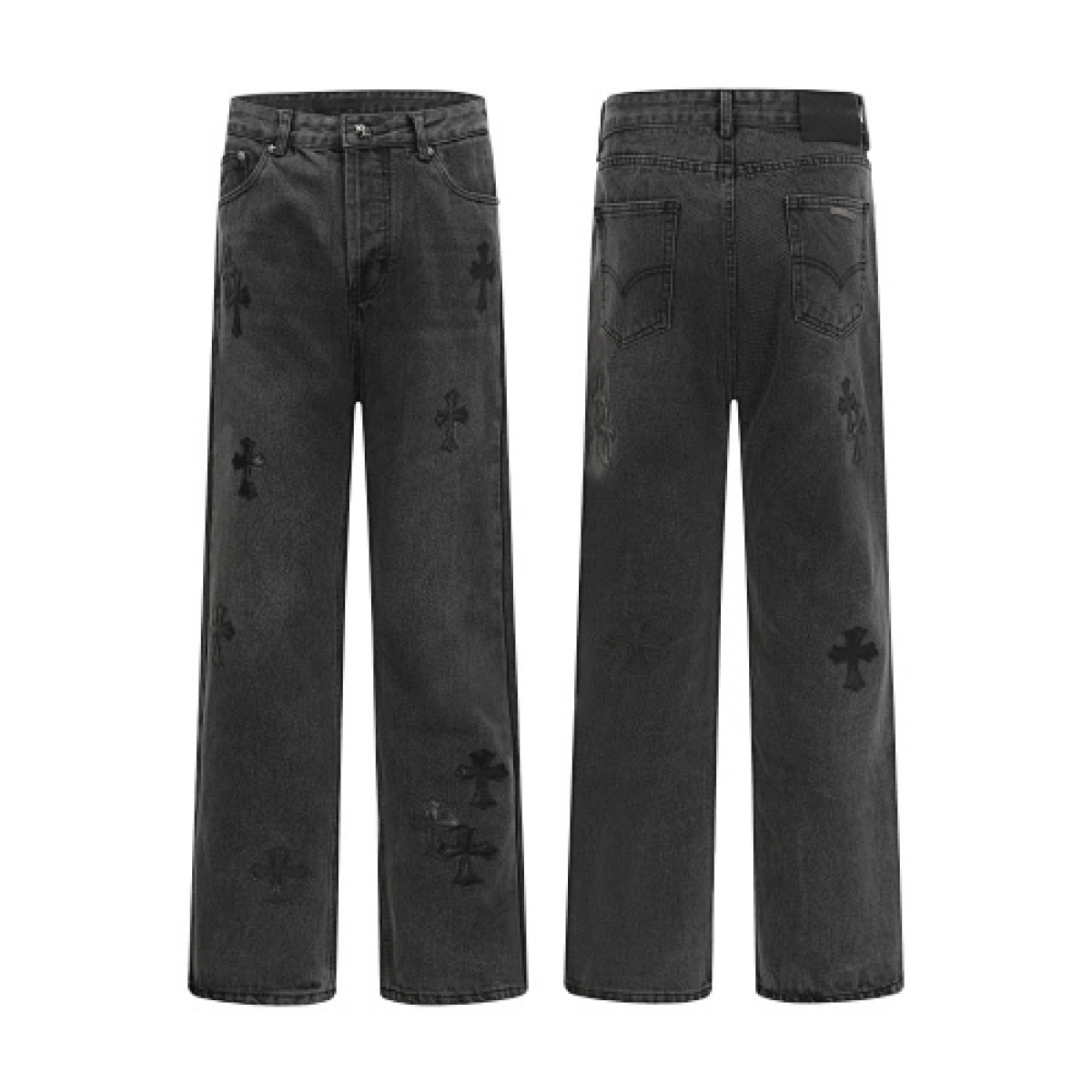 Chrome Hearts Jeans Wash Black