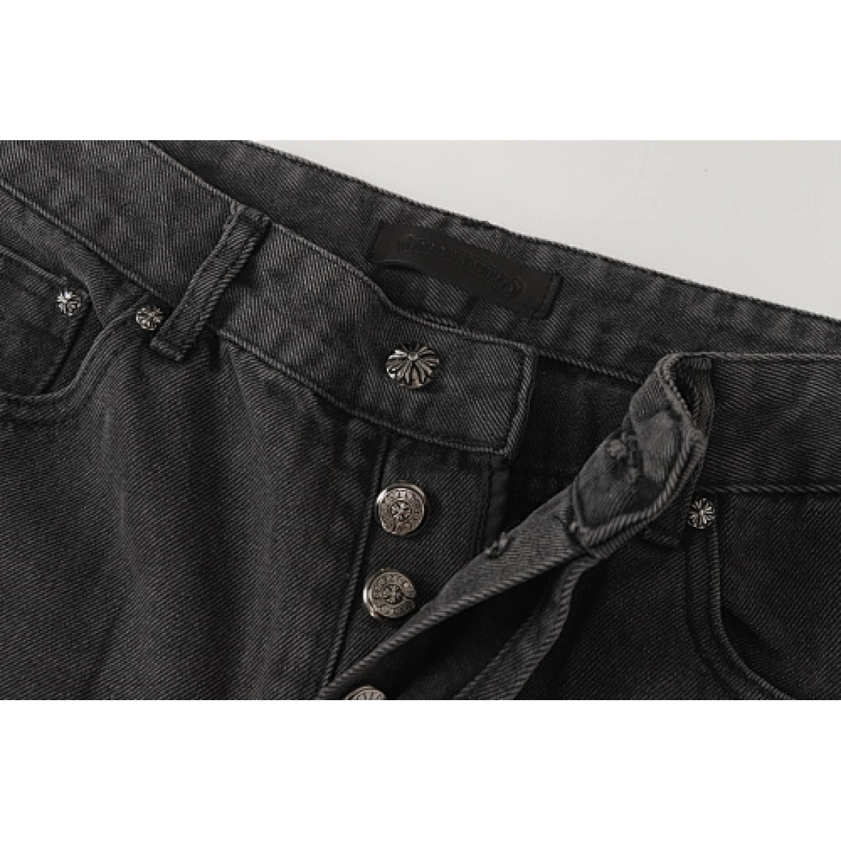 Chrome Hearts Jeans Wash Black