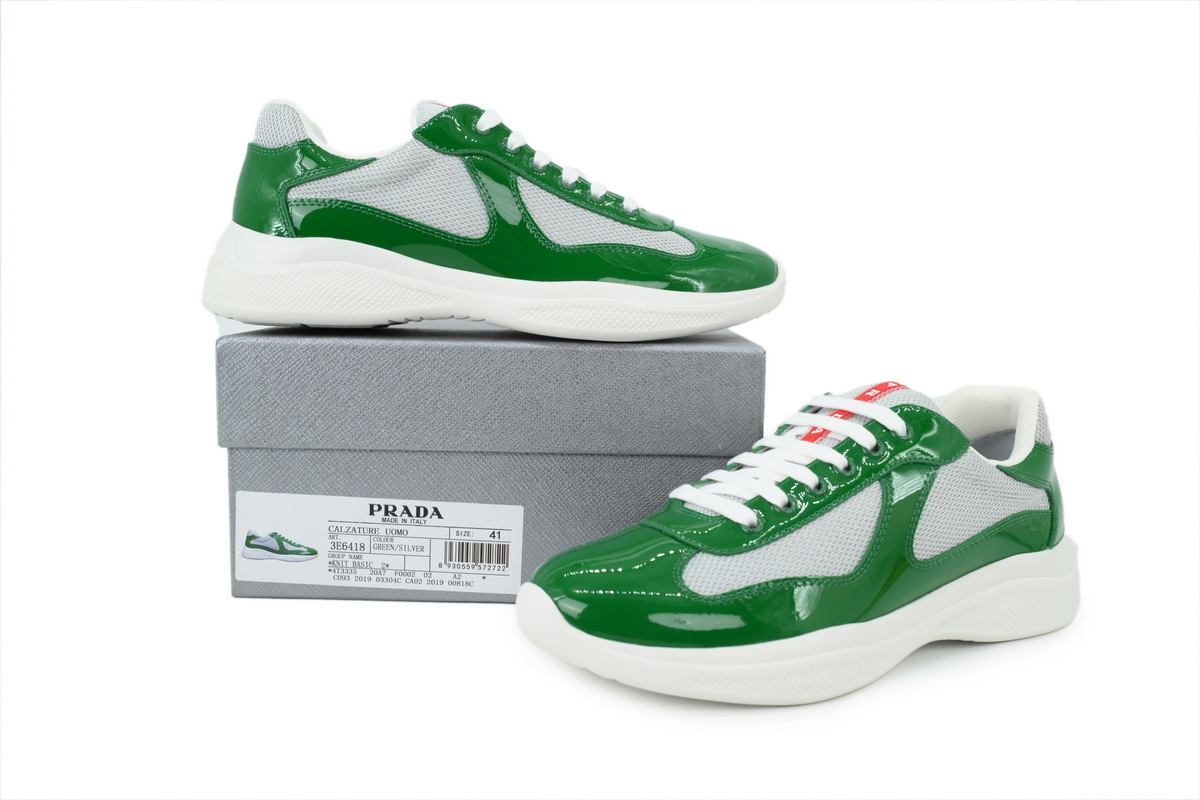 Prada America's Cup Sneaker Green