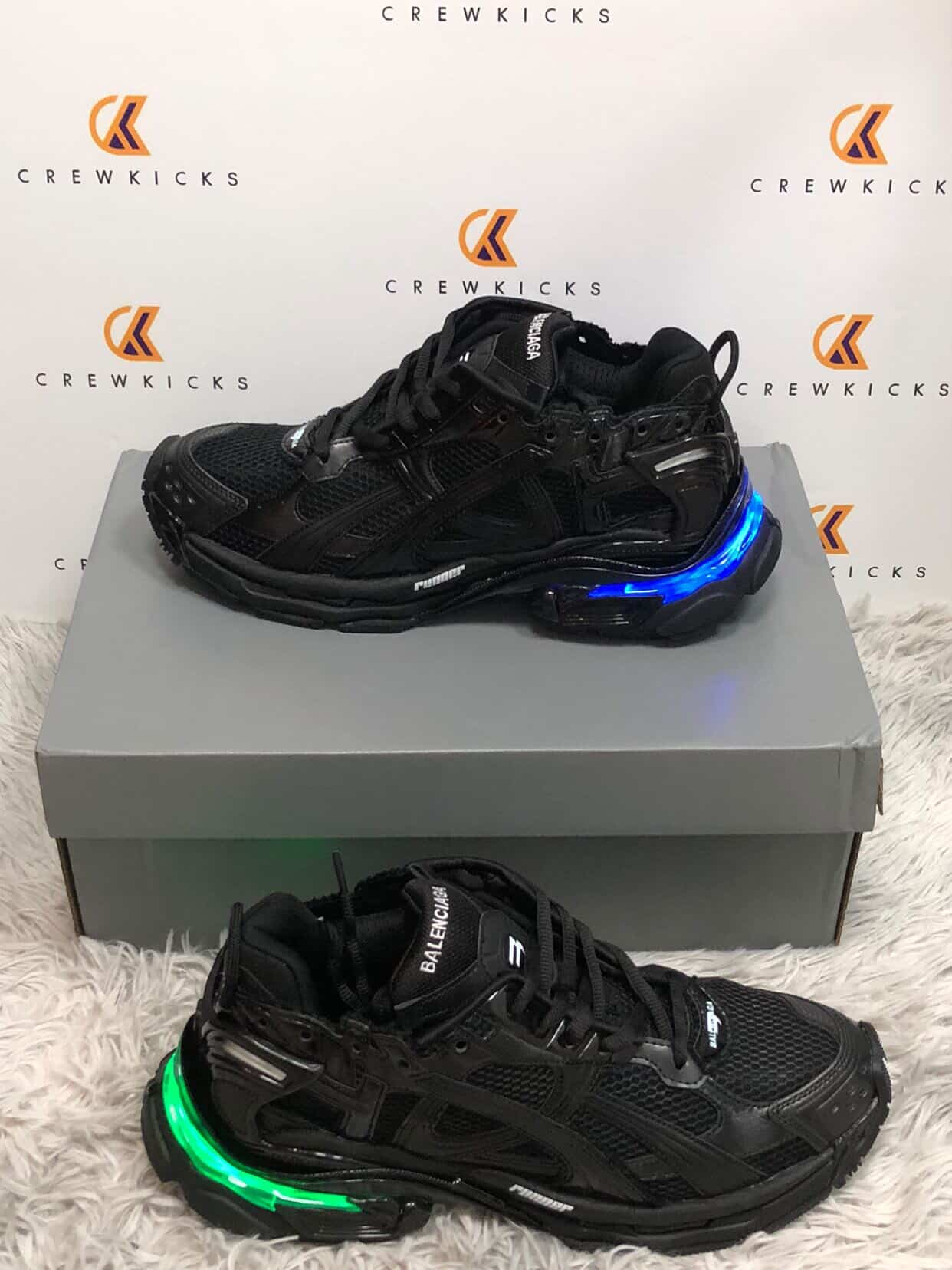 Balenciaga Runner Black LED 