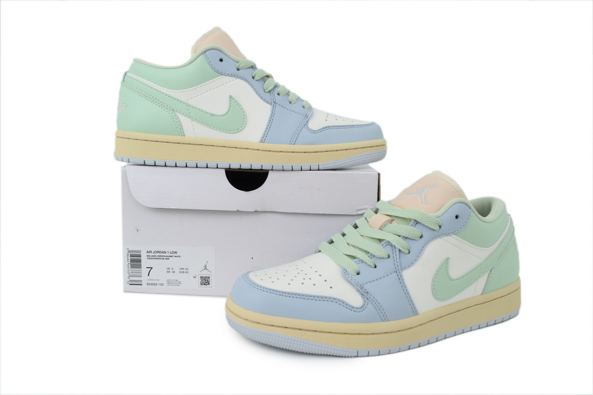 Jordan 1 Low Sail Jade Aura DC0774-108