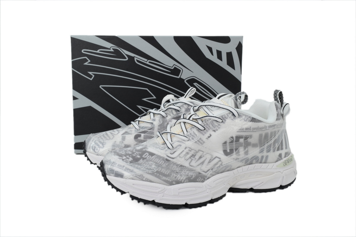 OFF-WHITE Be Right Back Silver White OWIA289F 25LEA001 0055