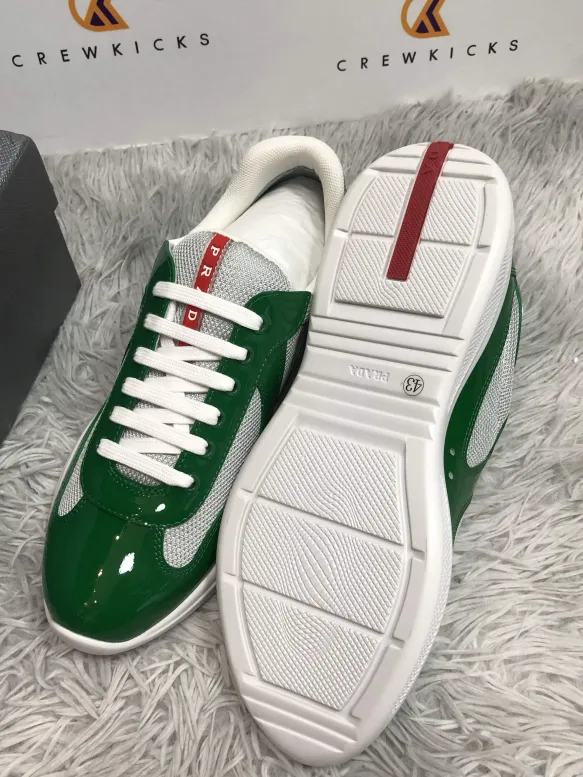Prada America's Cup Sneaker Green