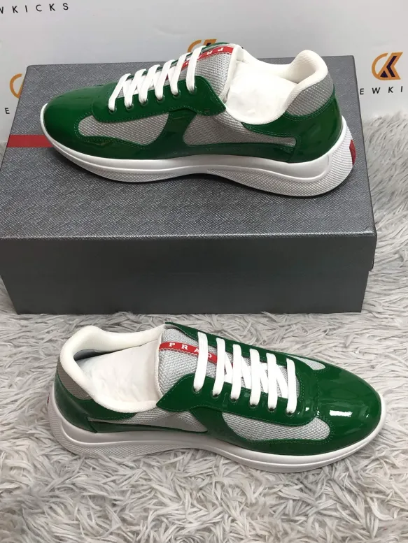 Prada America's Cup Sneaker Green