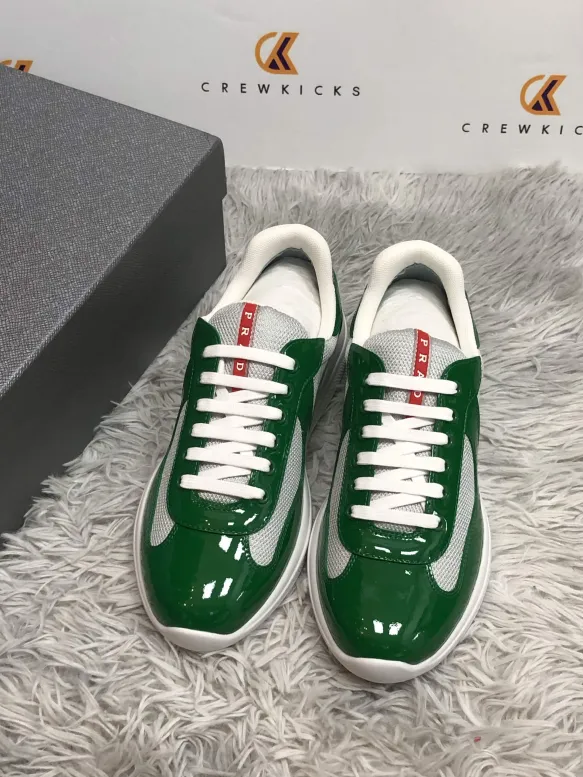 Prada America's Cup Sneaker Green