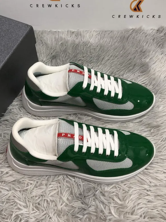 Prada America's Cup Sneaker Green