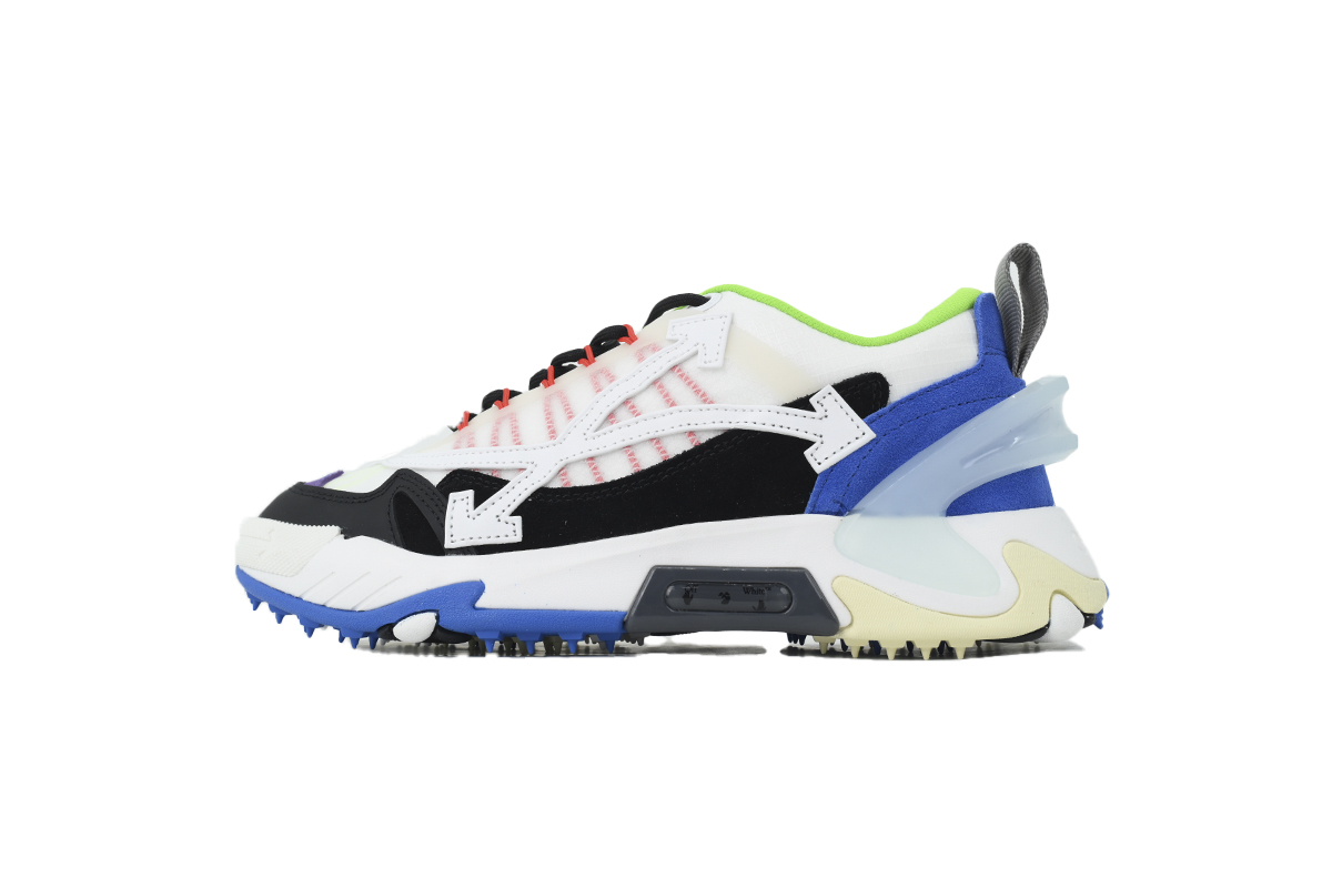 Off-White ODSY-2000 White Black Blue OMIA190S2 2FAB0 10145