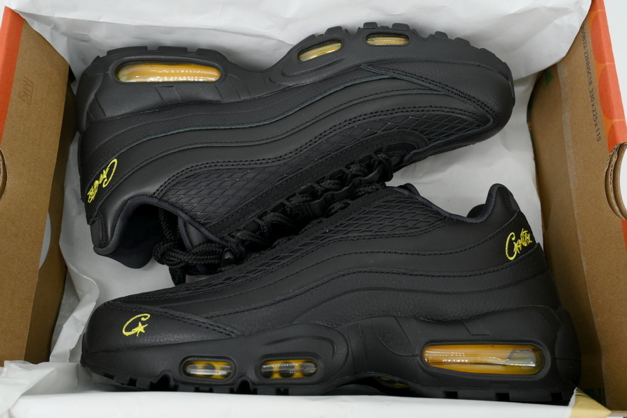 The Corteiz x Nike Air Max 95 Honey Black FB2709-003