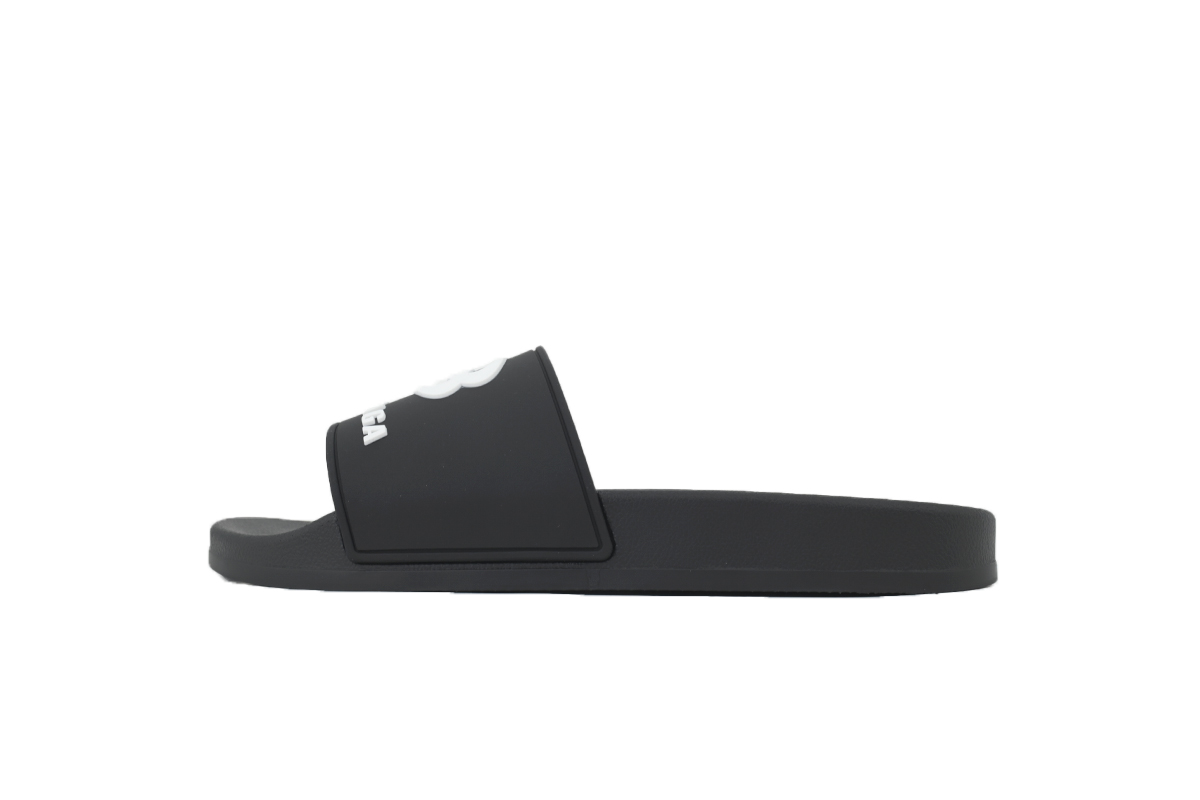 Balenciaga Sandal Rubber Pool Slide Black