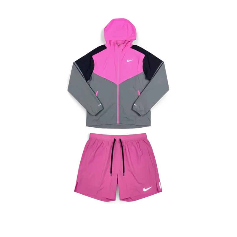 Nike Windrunner & 7” Challenger Short Set Playful Pink