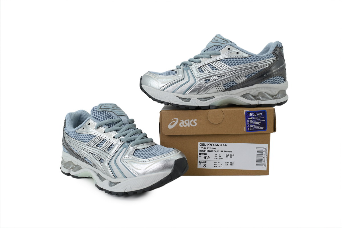 ASICS Gel-Kayano 14 Dolphin Grey Pure Silver 1203A537-401