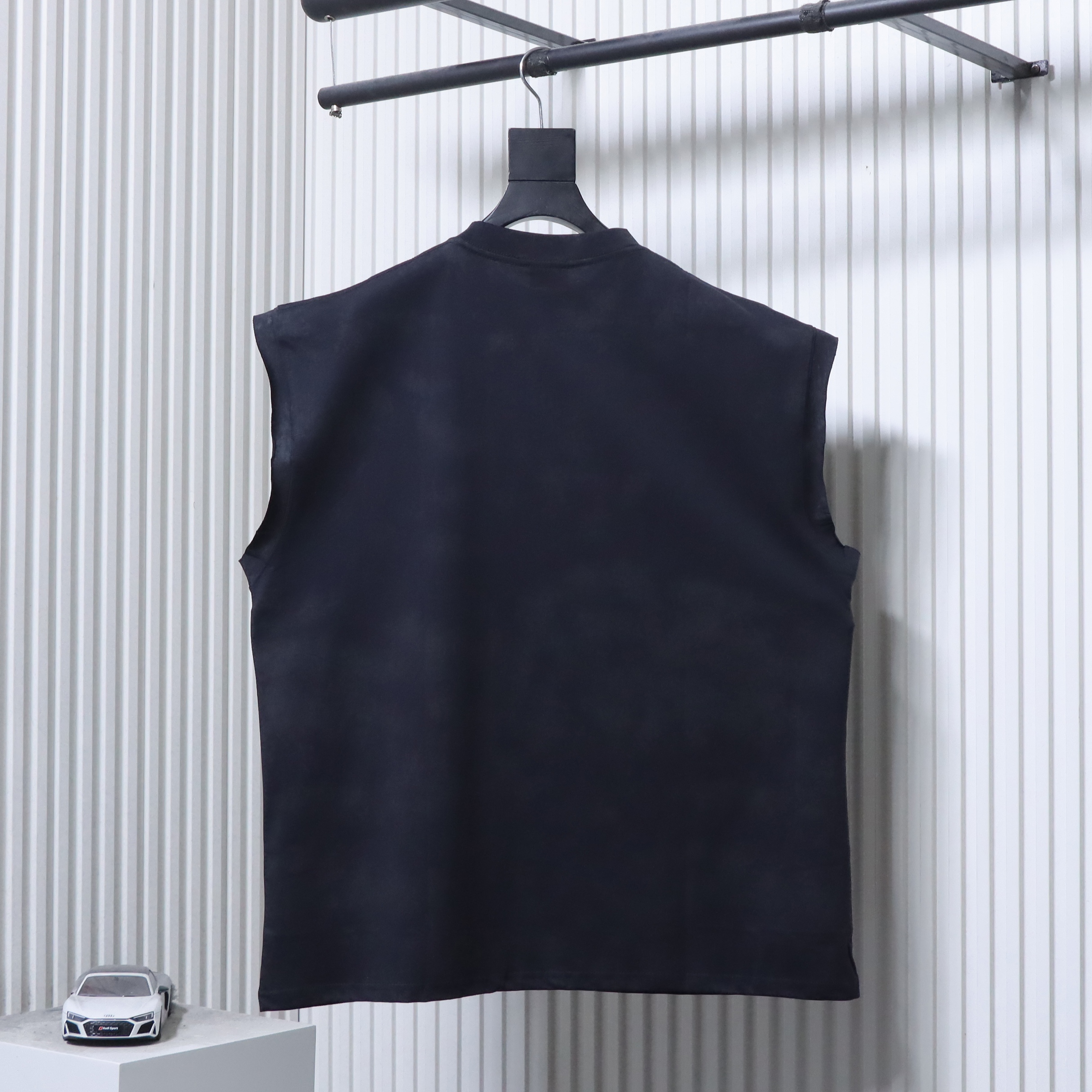 Balenciaga Logo Tank Top Black