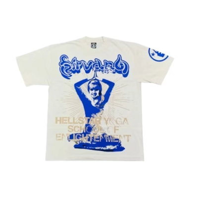 Hellstar Yoga T-shirt White 01