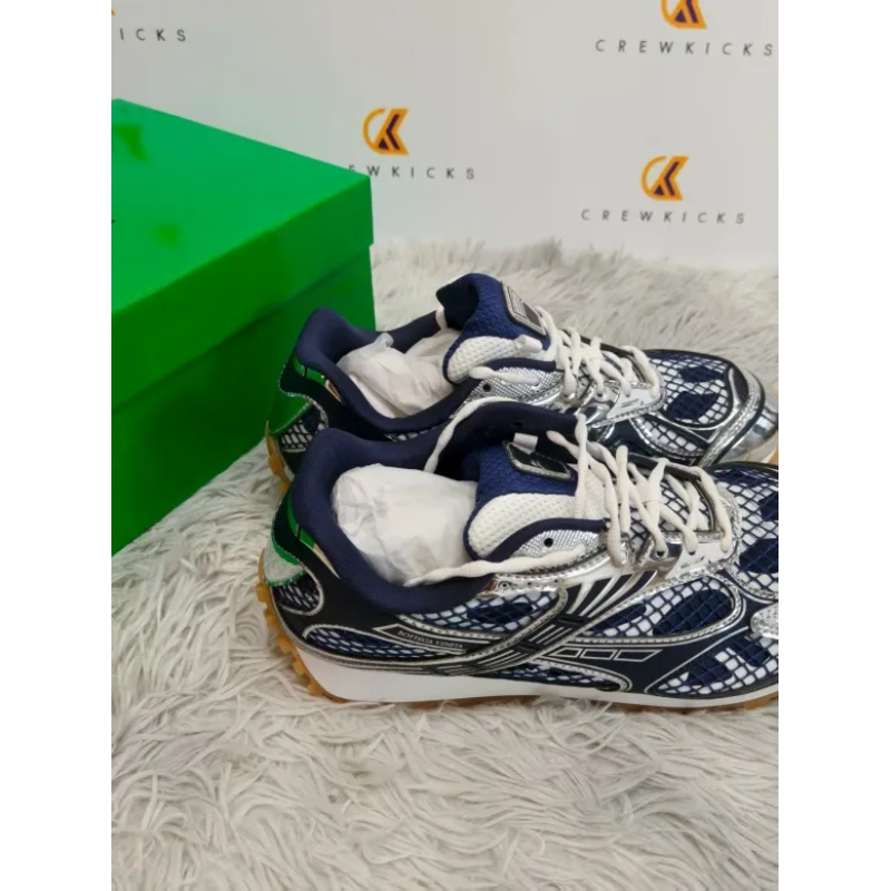 Bottega Veneta Orbit Abyss Silver