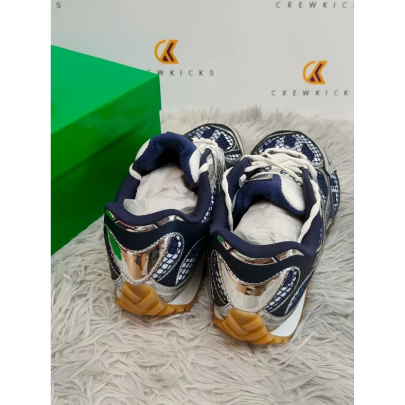Bottega Veneta Orbit Abyss Silver