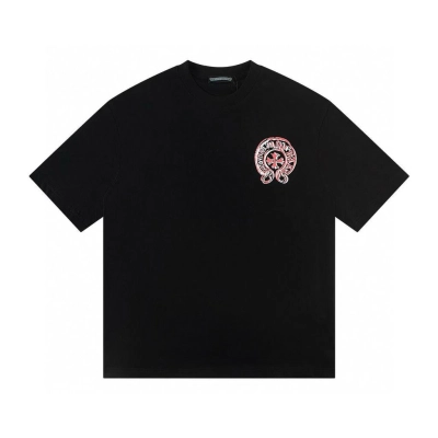 Chrome Hearts Logo Black T-shirt 01