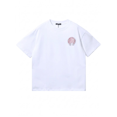 Chrome Hearts Logo White T-shirt 01