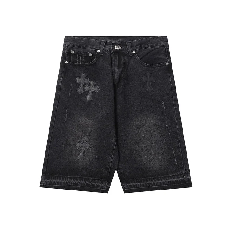 Chrome Hearts Shorts Washed Black