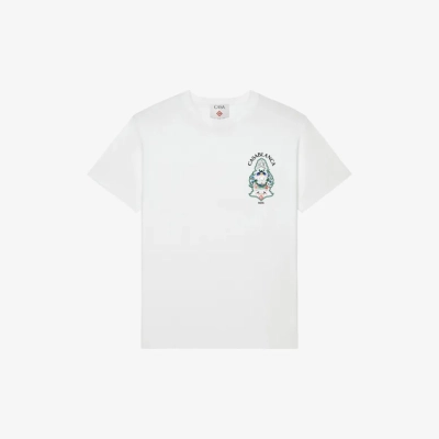 CKSHOES Design Printed T-Shirt White 01