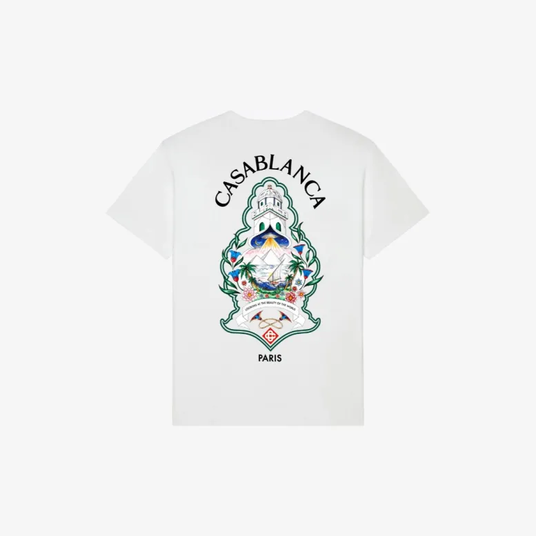CKSHOES Design Printed T-Shirt White