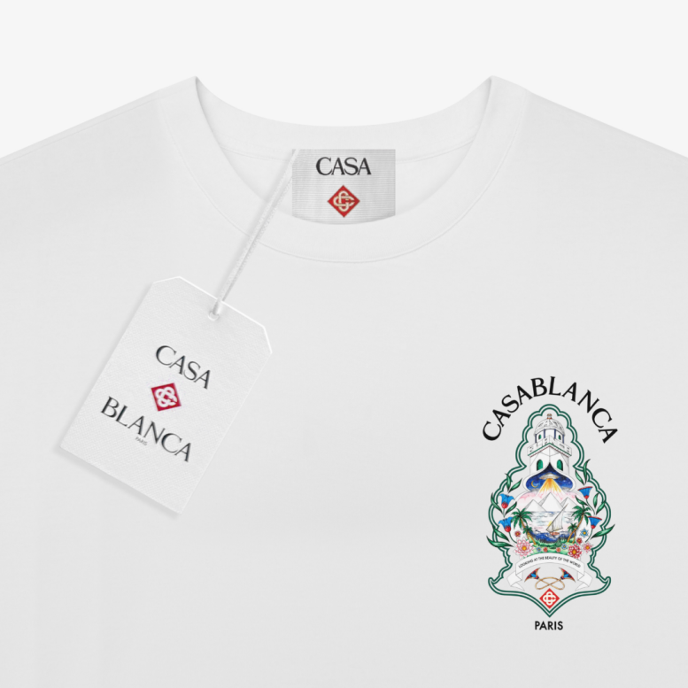 CKSHOES Design Printed T-Shirt White