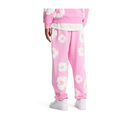 Denim Tears The Cotton Wreath Sweatpants Pink