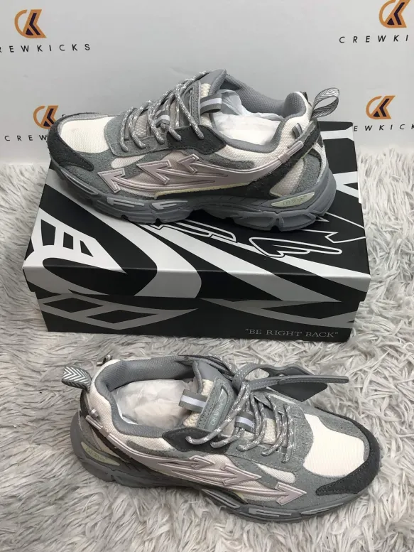 OFF-WHITE Be Right Back Light Grey OWIA289F 25LEA001 0805