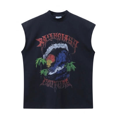 Balenciaga Tank Top Black 01