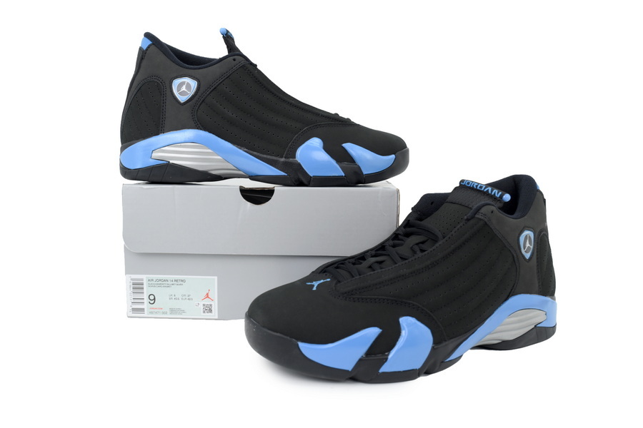 Jordan 14 Retro Black University Blue 2026 487471-007