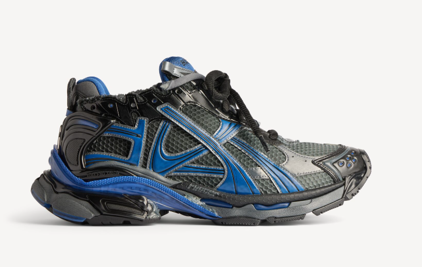 Balenciaga Runner Gradient Mesh Black Blue