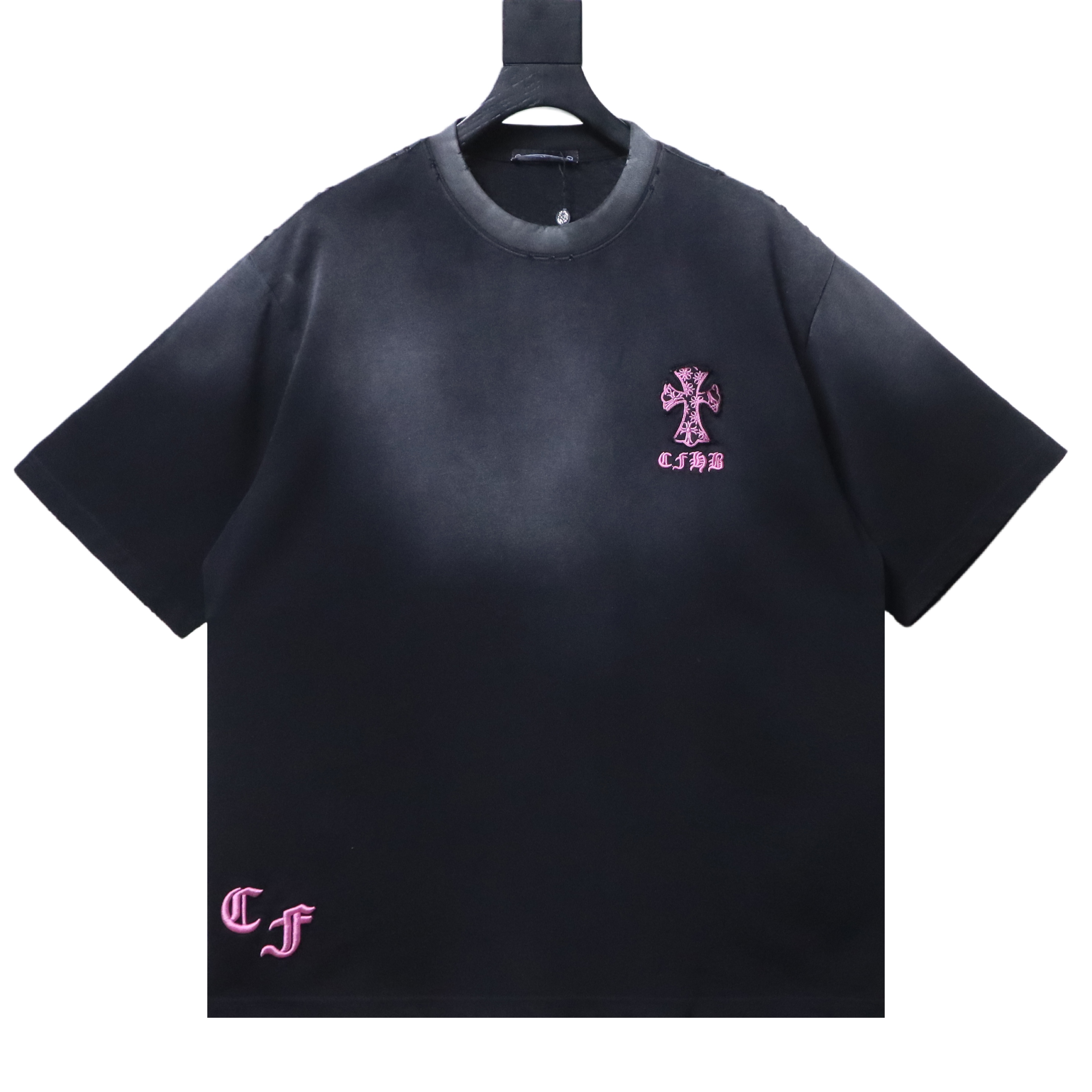 Chrome Hearts Summer T-shirt Black Pink