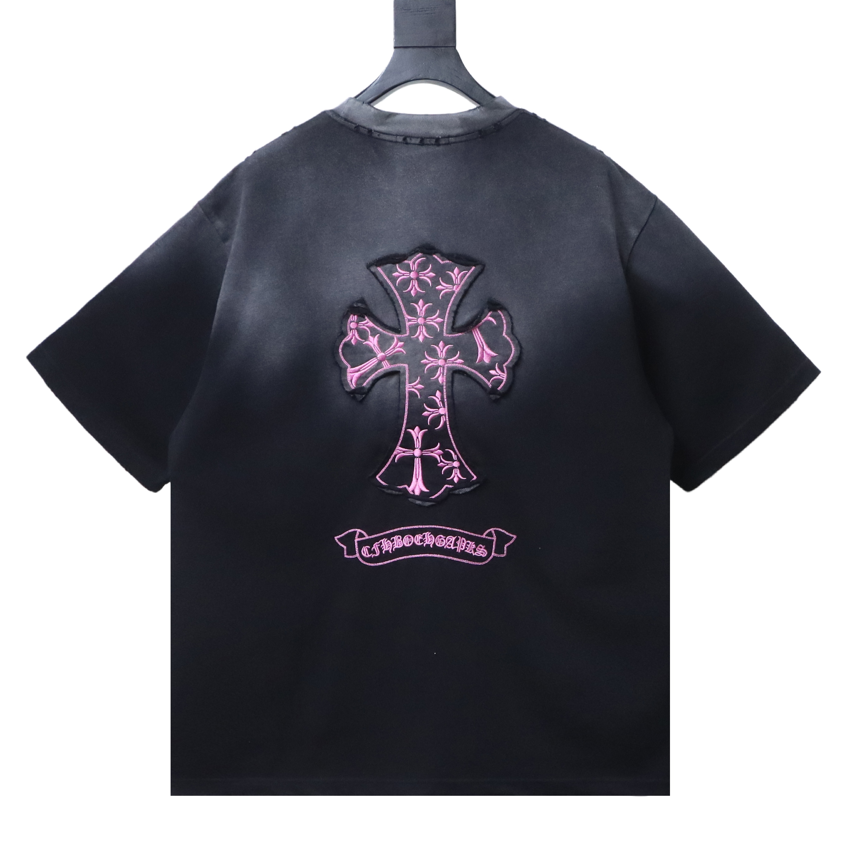 Chrome Hearts Summer T-shirt Black Pink
